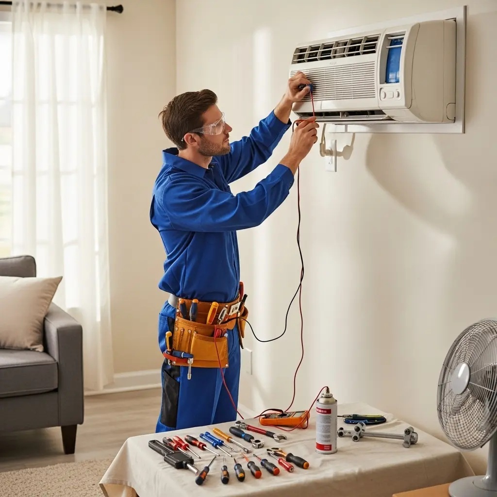Sarıgöl Tcl Tcl klima gaz dolumu ve bakım – Enerji verimliliği artırıldı. - Teknik servis örneği